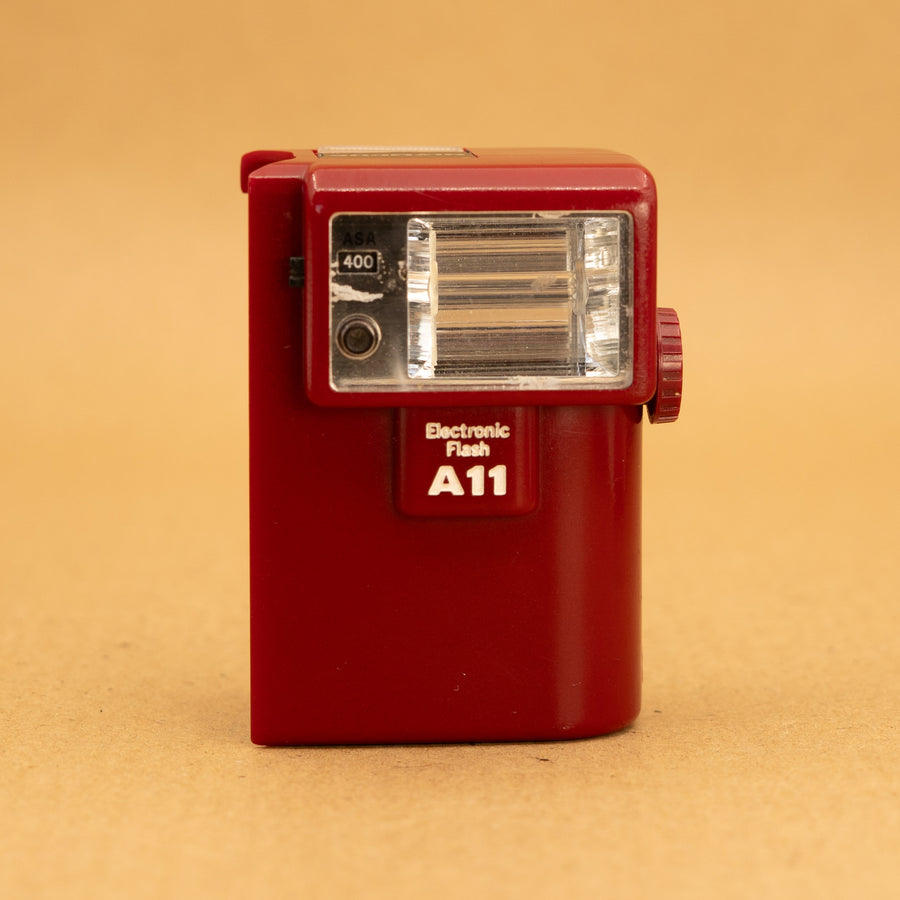 Limited Edition Red Olympus A11 Flash for XA Cameras