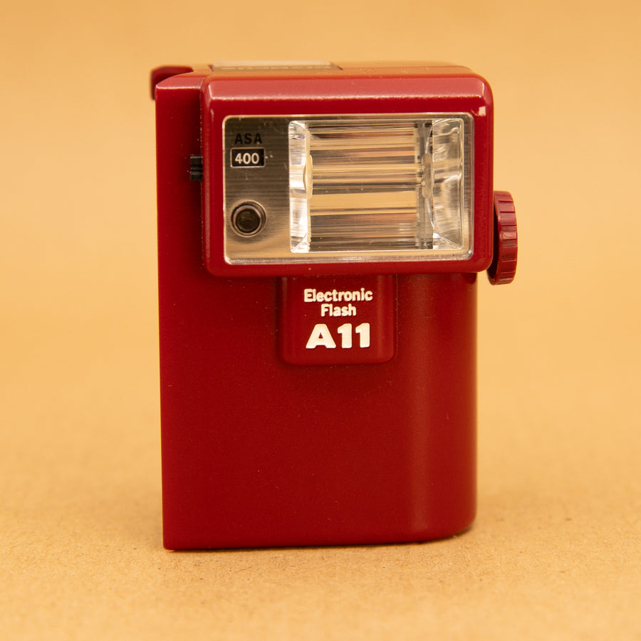Limited Edition Red Olympus A11 Flash for XA Cameras