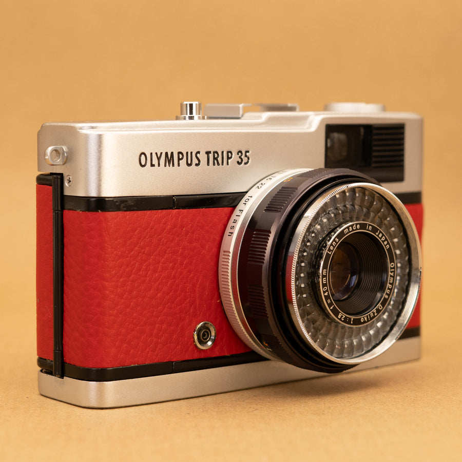Red Olympus Trip 35