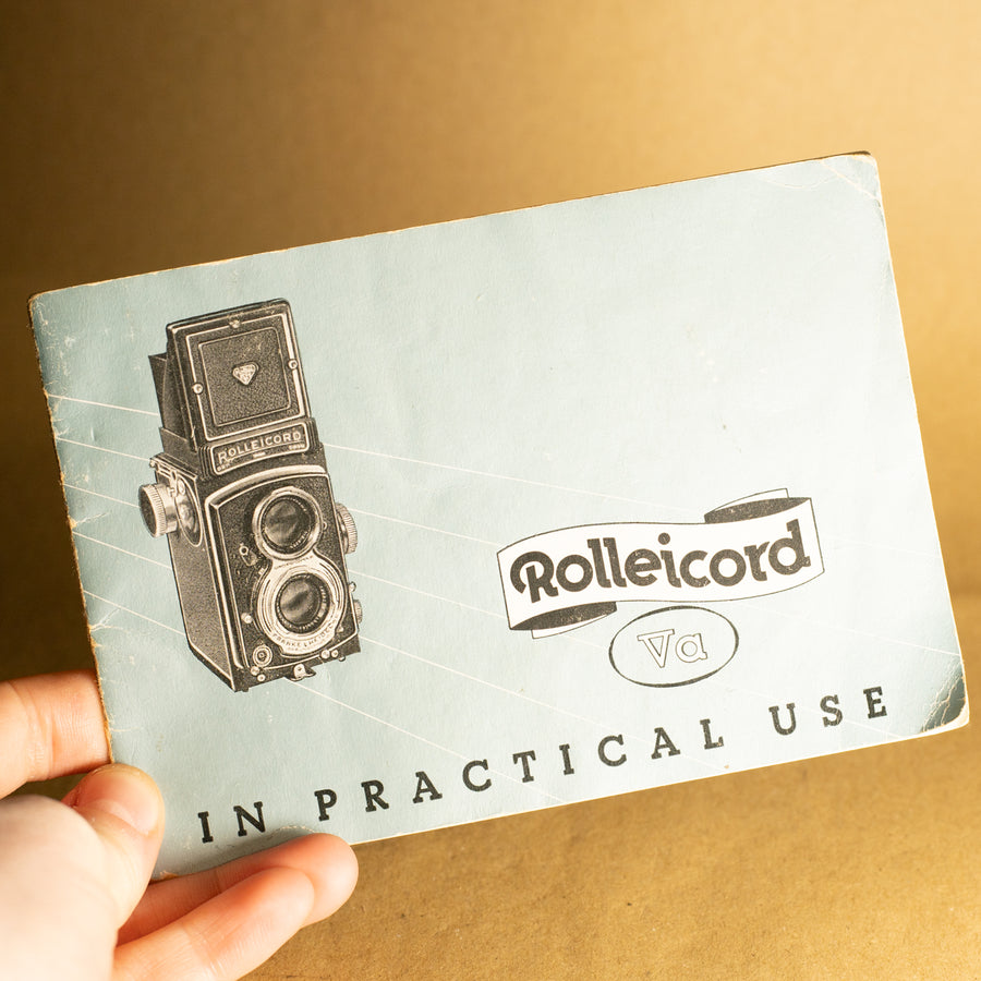 Original Rolleicord VA Instruction Manual