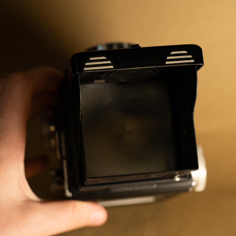 Cámara TLR profesional Mamiya C3 con lente de 80 mm