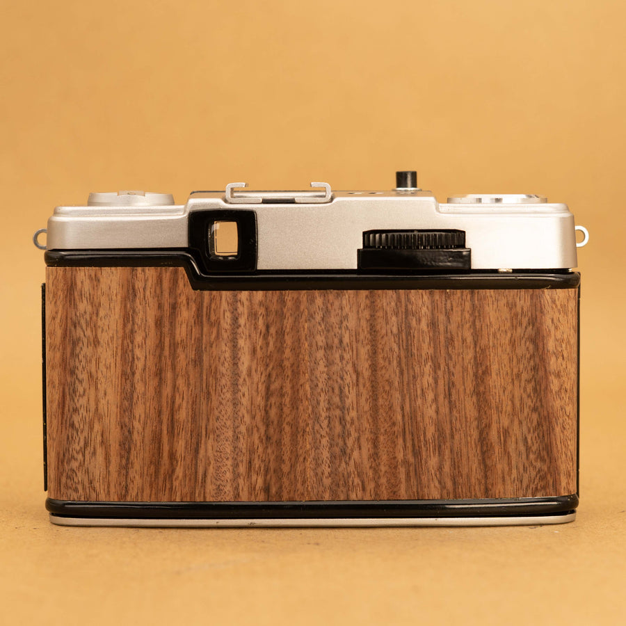 Wood Olympus Pen EE-3 Half-frame 35mm Film Camera - Fully Serviced