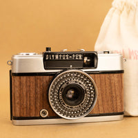 Wood Olympus Pen EE-3 Half-frame 35mm Film Camera - Fully Serviced