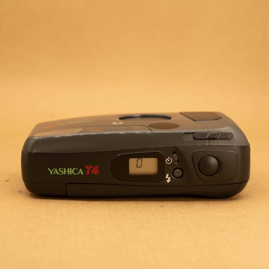 Safari Green Yashica T4 35mm Point and Shoot Film Camera