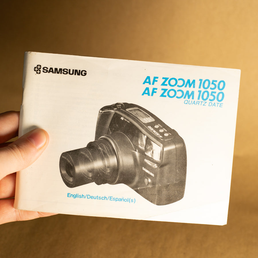 Original Samsung AF Zoom 1050 Instruction Manual