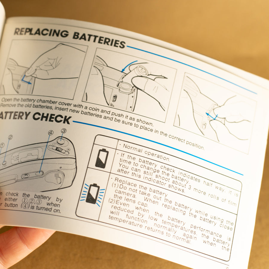 Original Samsung AF Zoom 1050 Instruction Manual