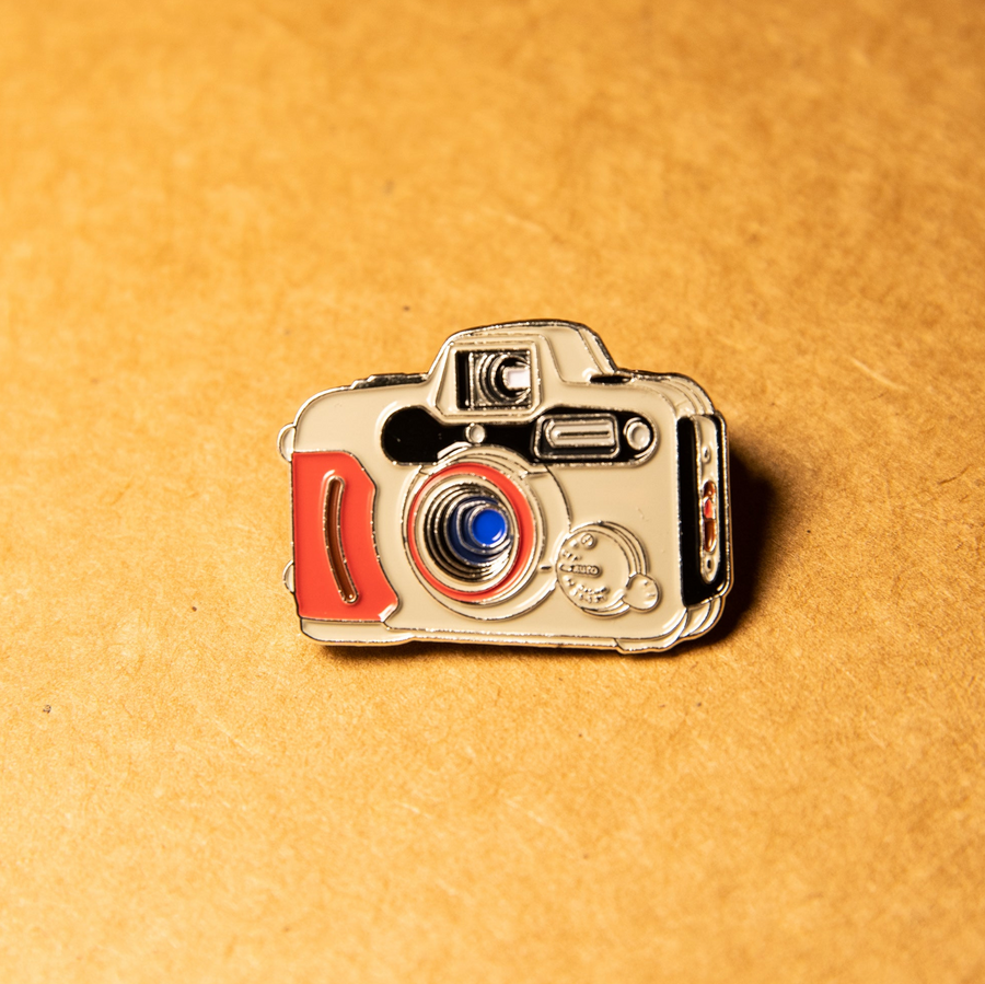 Canon Sure Shot A-1 Underwater Camera Enamel Pin