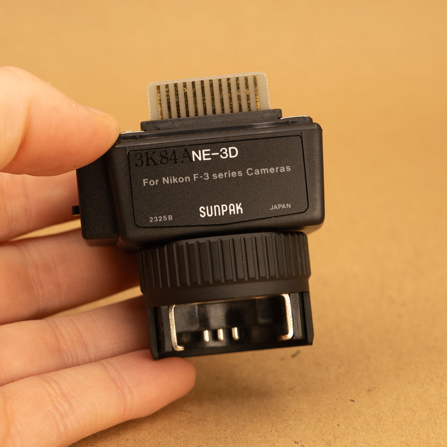 Sunpak NE-3D Dedicated Shoe for Nikon F3 Cameras