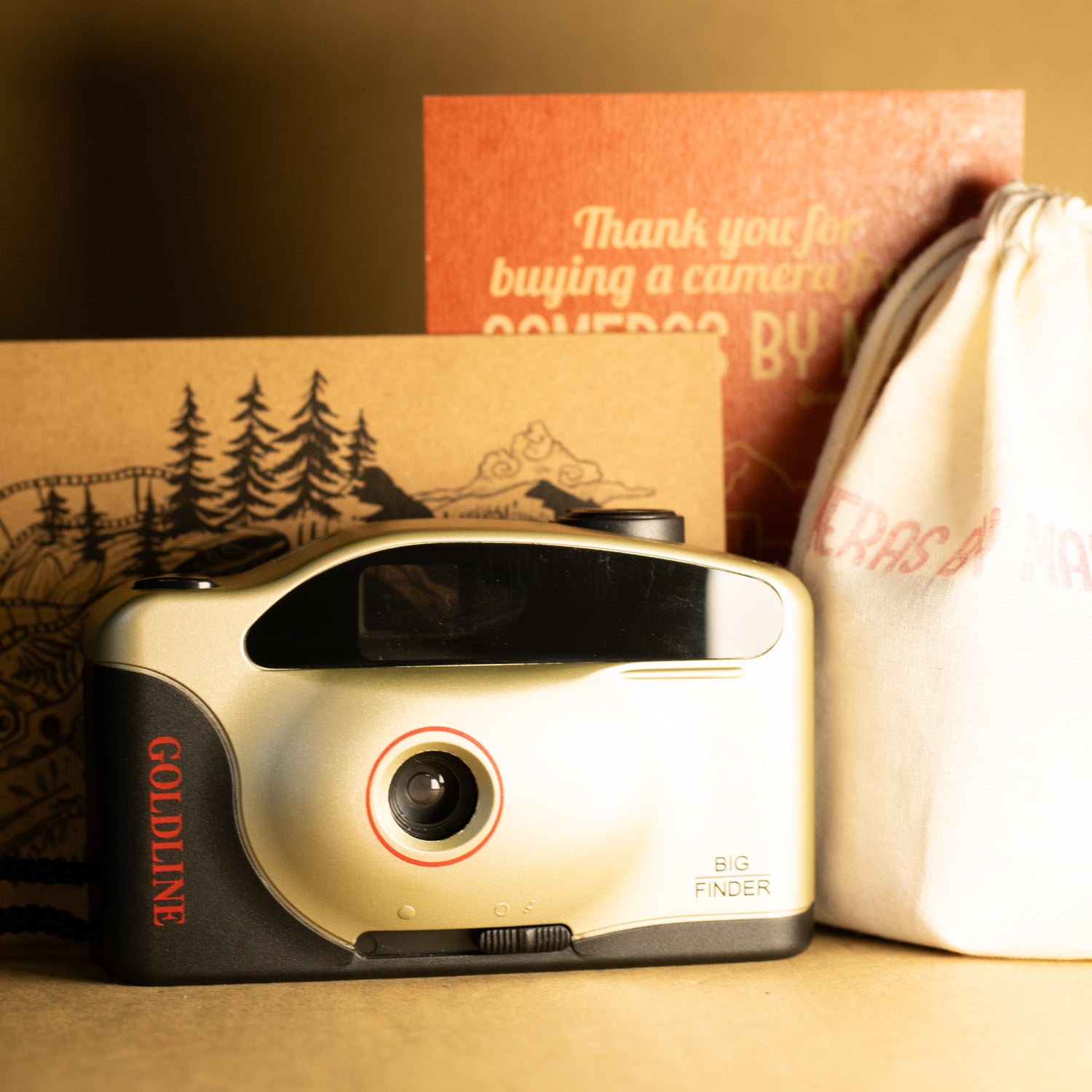 Super Simple Beginner 35mm Film Camera Gift Set with Kodak Gold Film ...