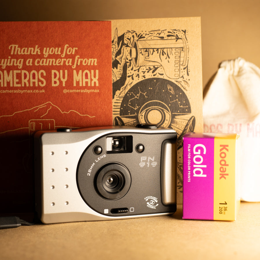 Set de regalo para cámara de película panorámica de 35 mm