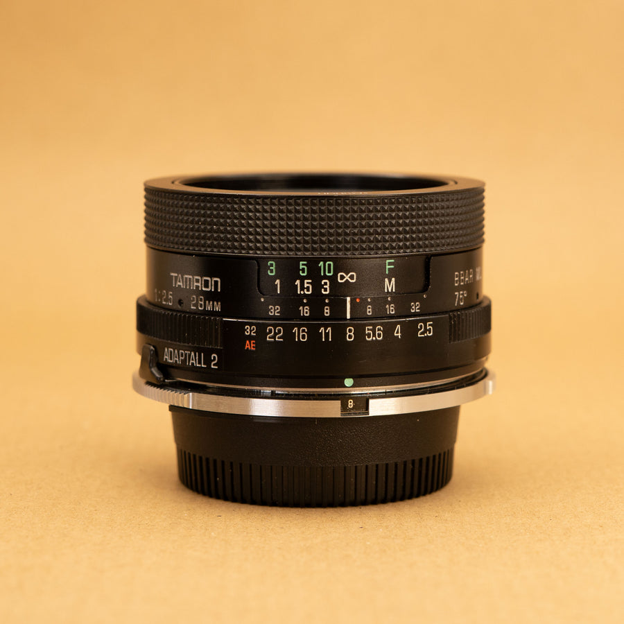 Tamron Adaptall 2 28mm f/2.8 for Nikon F Mount