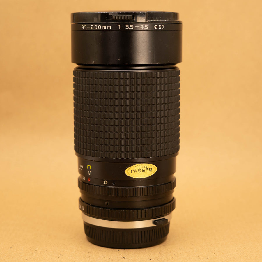 Tokina 35-200mm f/3.5-4.5 Lens for Olympus OM Mount