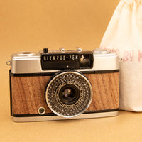 Wood Olympus Pen EE-3 Half-frame 35mm Film Camera - Fully Serviced