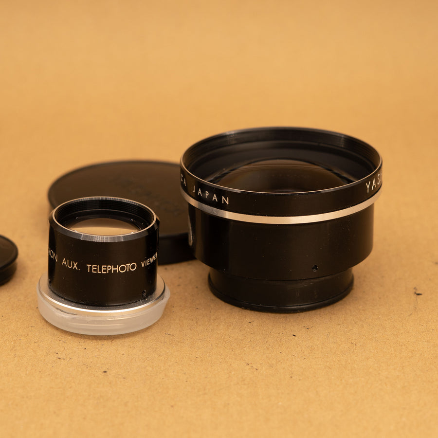 Yashica Aux. Telephoto Conversion Lenses - Bayonet 1 Mount
