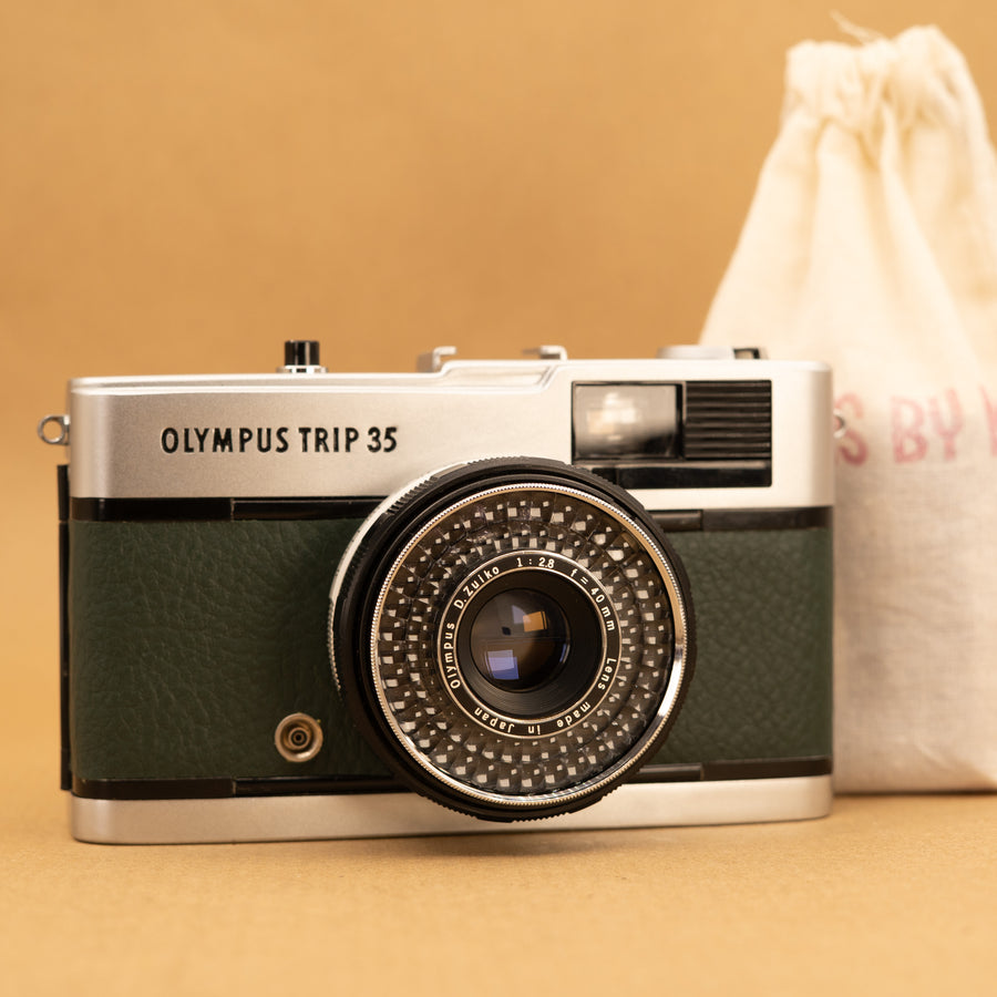 Dark Green Olympus Trip 35