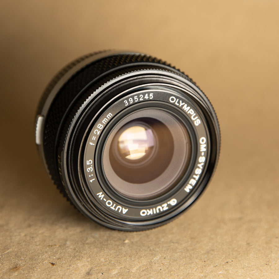 Olympus Zuiko OM 28mm f/3.5 Lens