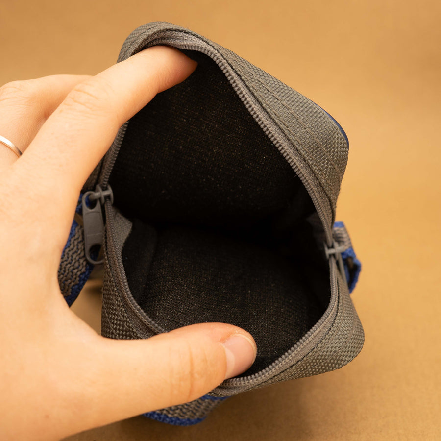 Estuche para cámara azul