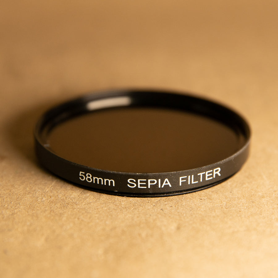 Sepia 58mm Filter