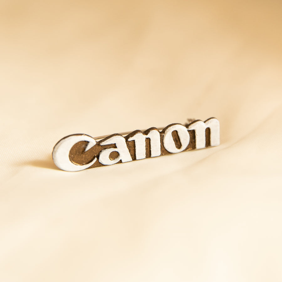 Insigne du logo vintage Canon