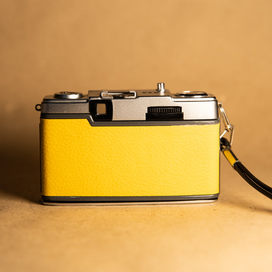 Customised and refurbished Olympus Pen EES-2 35mm point and shoot half-frame film camera