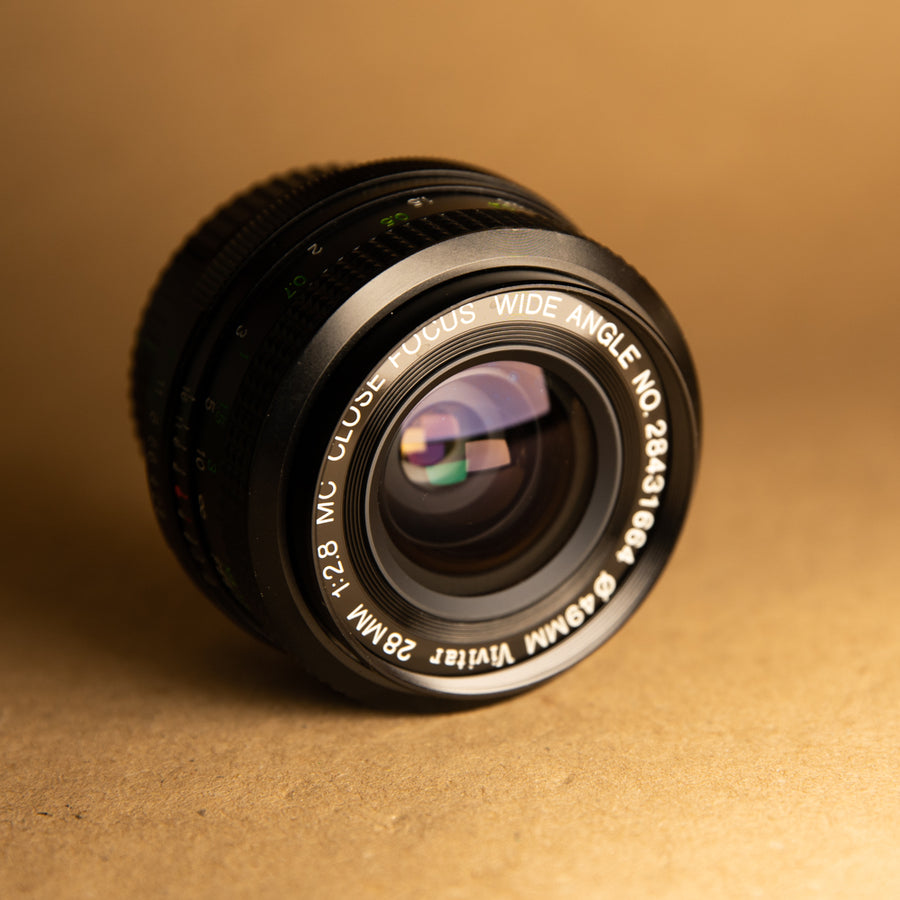 Vivitar 28mm f/2.8 PK Pentax Lens
