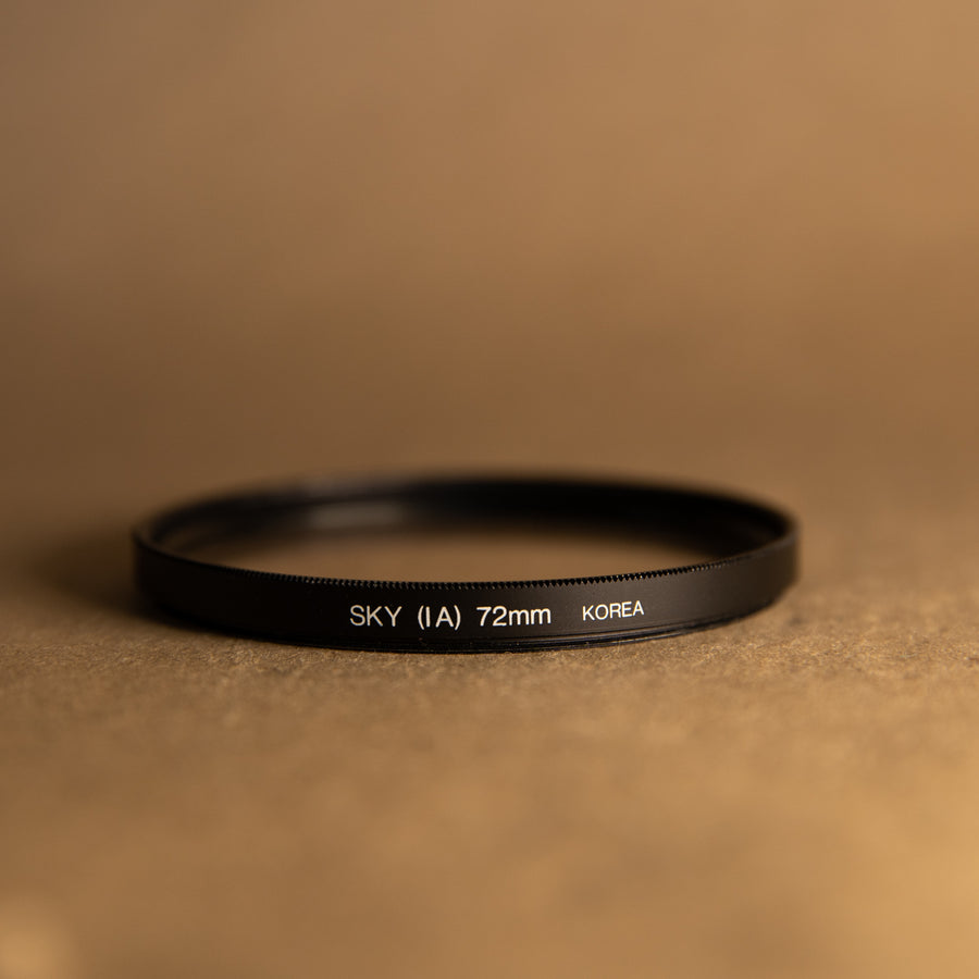 72mm Skylight 1A filter for 35mm film cameras