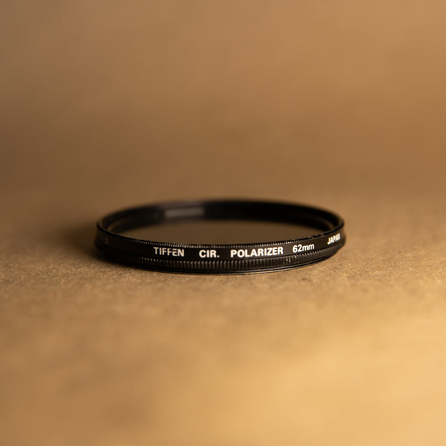 62mm circular polariser filter for 35mm film cameras