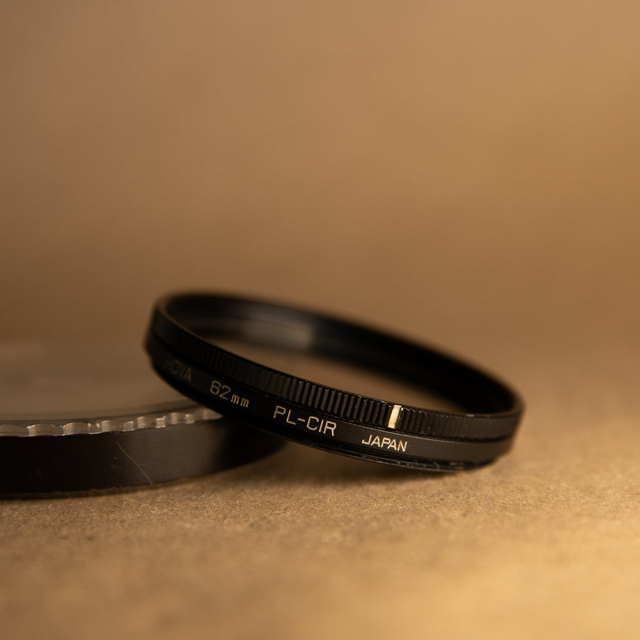 62mm PL-CIR polariser filter for 35mm film cameras
